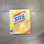 S.O.S. steel wool pads package