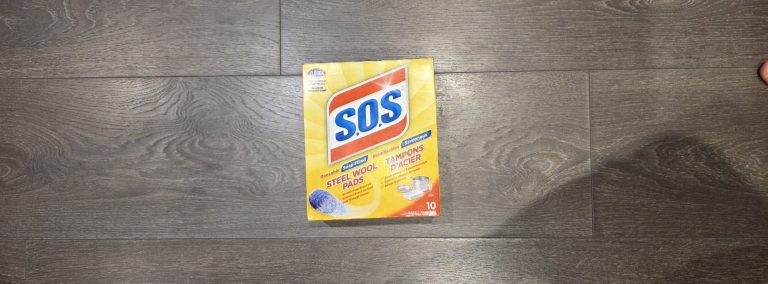 S.O.S. steel wool pads package